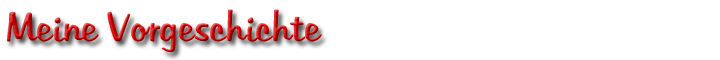 Meine Vorgeschichte