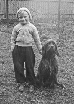 Opas Jagdhund Wotan und ich